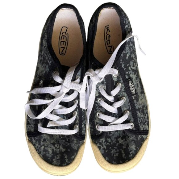 Keen Elsa Lite Canvas Sneakers - Blue Nights - 8 - Picture 5 of 13